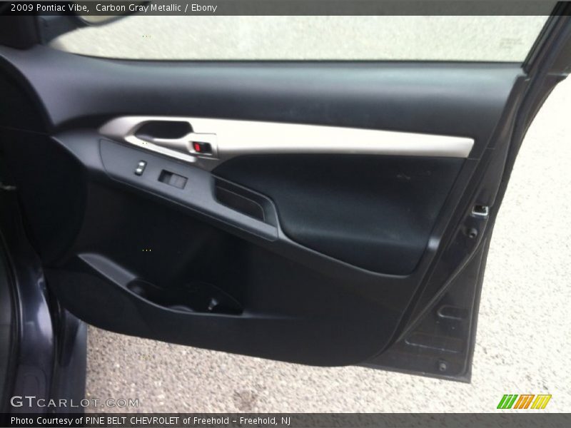 Carbon Gray Metallic / Ebony 2009 Pontiac Vibe