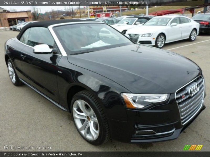 Front 3/4 View of 2014 S5 3.0T Premium Plus quattro Cabriolet