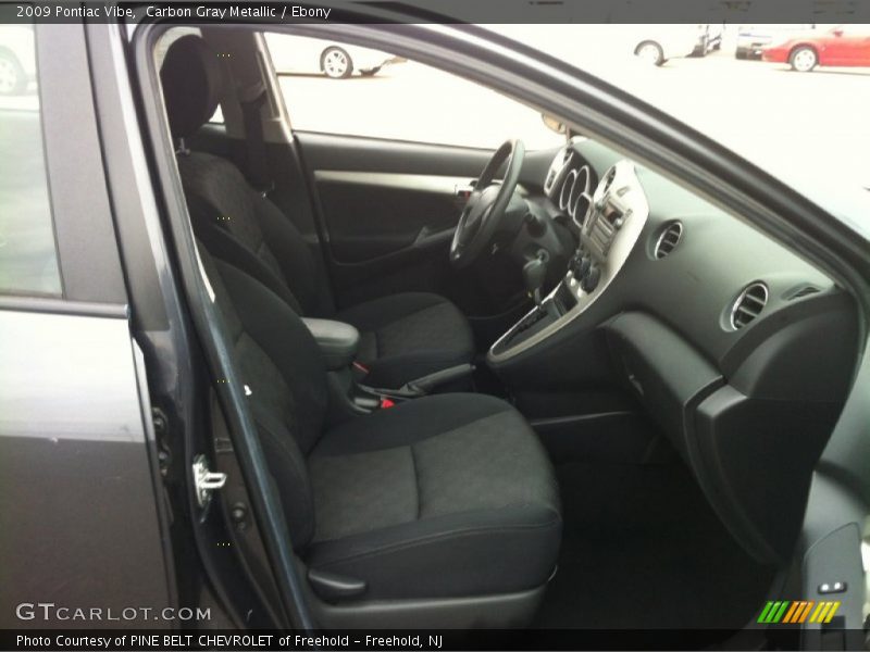 Carbon Gray Metallic / Ebony 2009 Pontiac Vibe