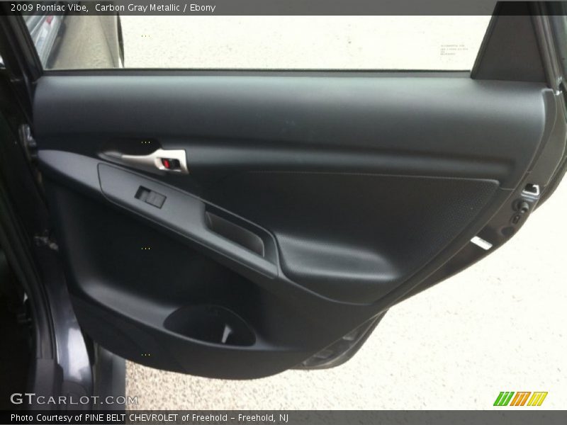 Carbon Gray Metallic / Ebony 2009 Pontiac Vibe