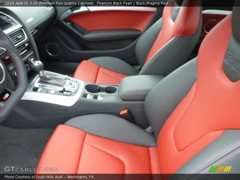 Front Seat of 2014 S5 3.0T Premium Plus quattro Cabriolet