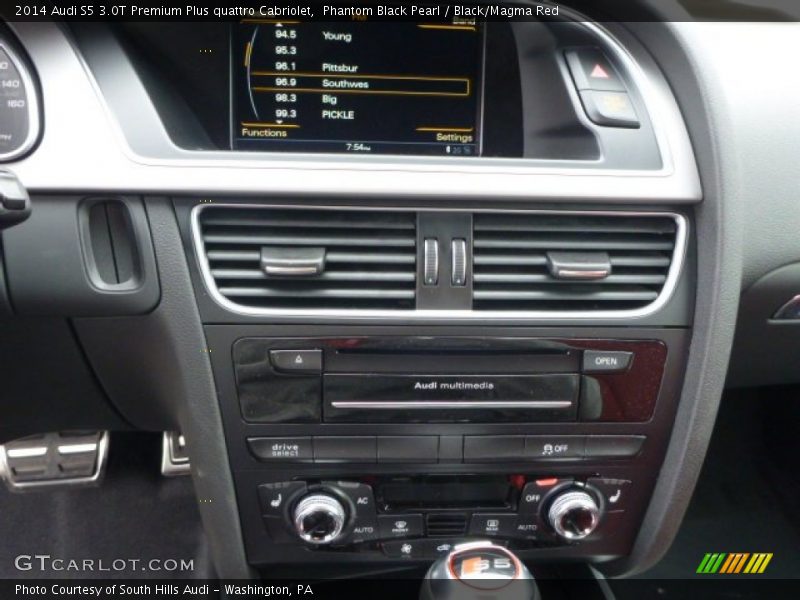 Controls of 2014 S5 3.0T Premium Plus quattro Cabriolet