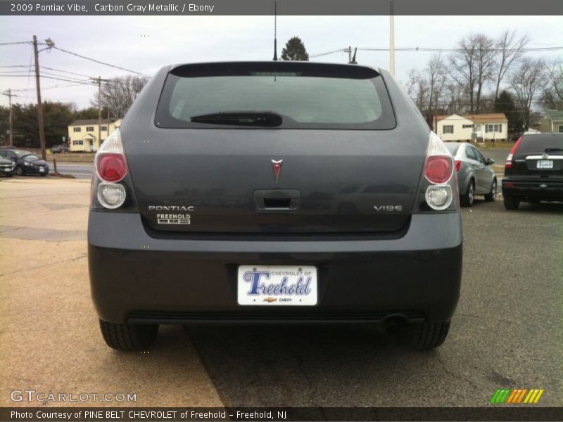 Carbon Gray Metallic / Ebony 2009 Pontiac Vibe