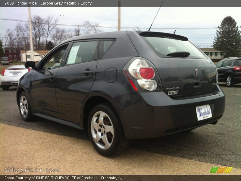 Carbon Gray Metallic / Ebony 2009 Pontiac Vibe