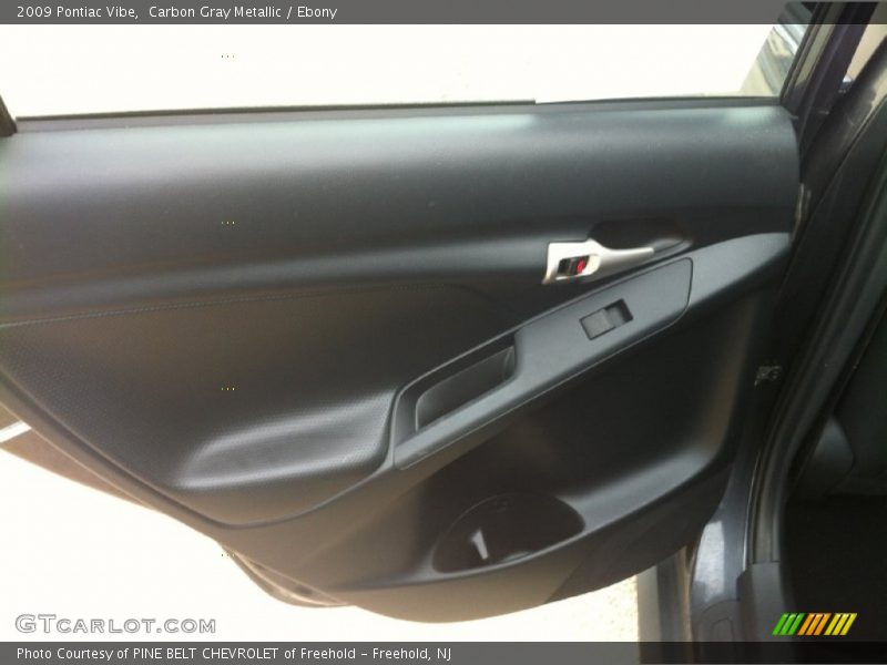 Carbon Gray Metallic / Ebony 2009 Pontiac Vibe