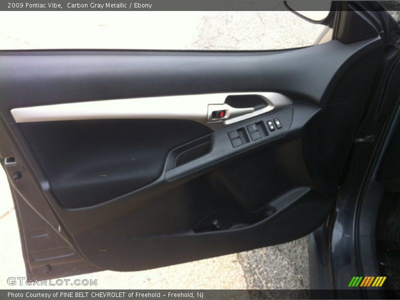 Carbon Gray Metallic / Ebony 2009 Pontiac Vibe