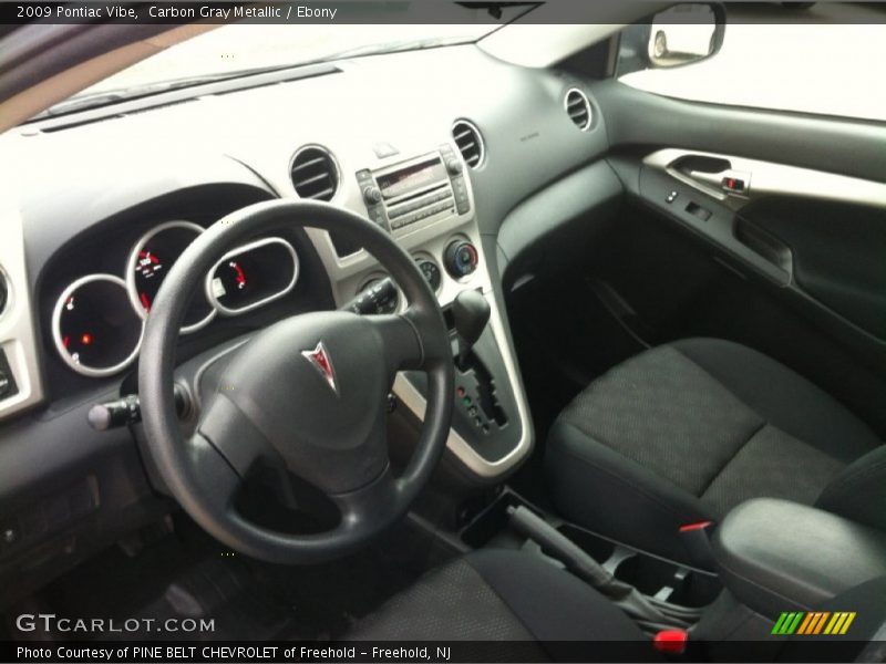 Carbon Gray Metallic / Ebony 2009 Pontiac Vibe