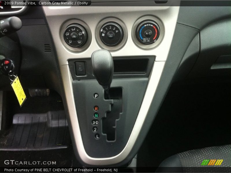 Carbon Gray Metallic / Ebony 2009 Pontiac Vibe