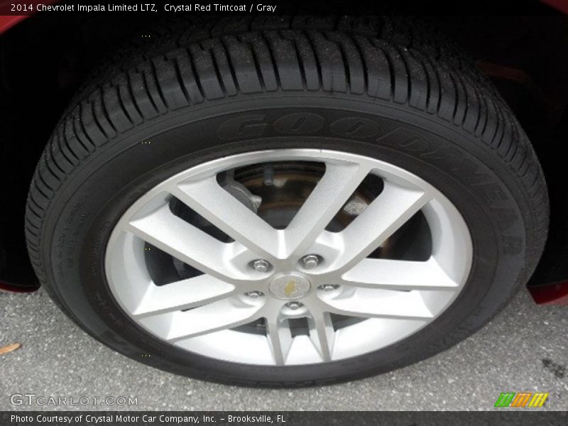 Crystal Red Tintcoat / Gray 2014 Chevrolet Impala Limited LTZ