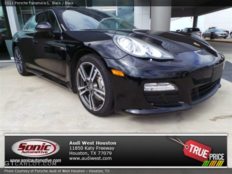 Black / Black 2011 Porsche Panamera S