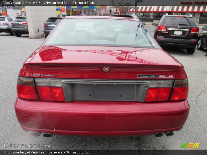 Crimson Red Pearl / Neutral Shale 2003 Cadillac Seville SLS