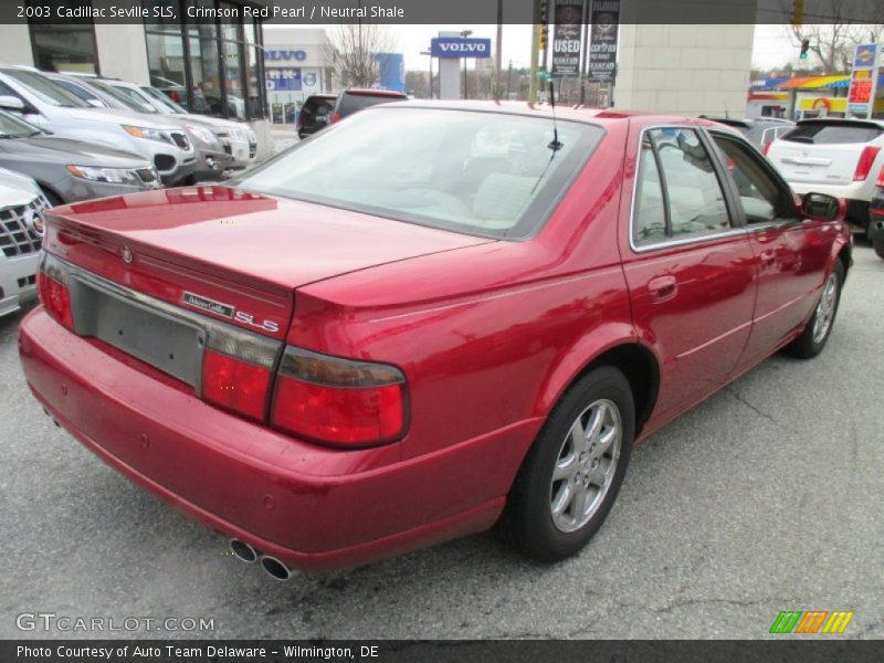 Crimson Red Pearl / Neutral Shale 2003 Cadillac Seville SLS