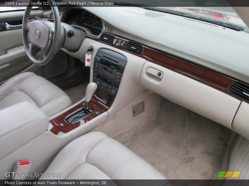 Crimson Red Pearl / Neutral Shale 2003 Cadillac Seville SLS