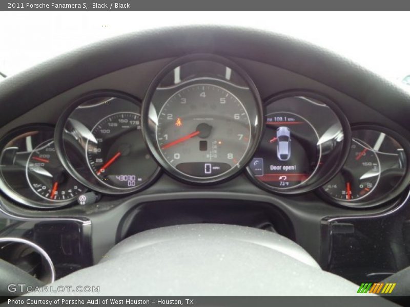 Black / Black 2011 Porsche Panamera S