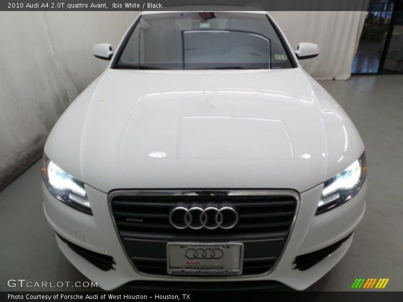 Ibis White / Black 2010 Audi A4 2.0T quattro Avant