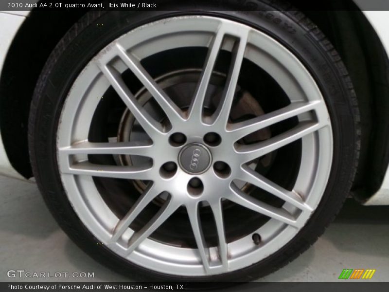 Ibis White / Black 2010 Audi A4 2.0T quattro Avant