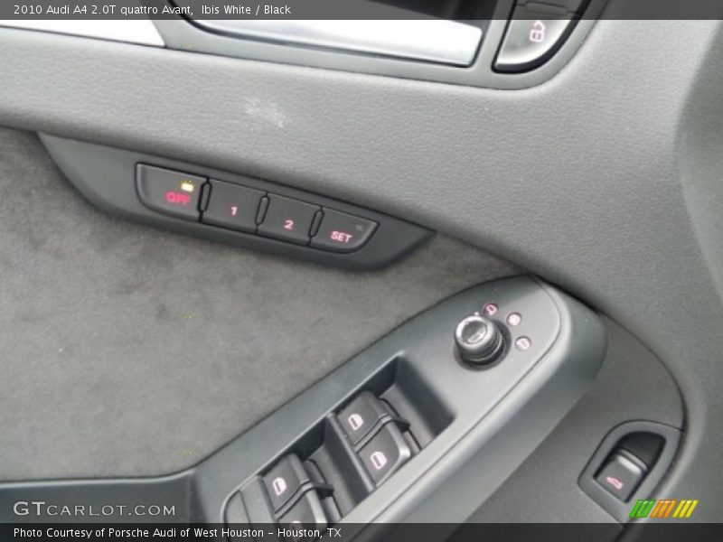 Ibis White / Black 2010 Audi A4 2.0T quattro Avant