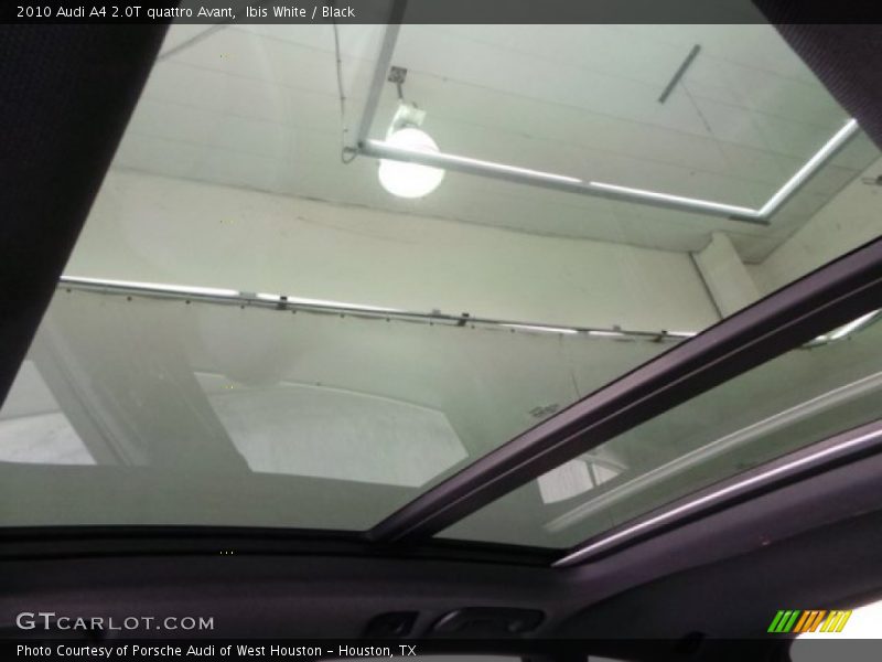 Ibis White / Black 2010 Audi A4 2.0T quattro Avant