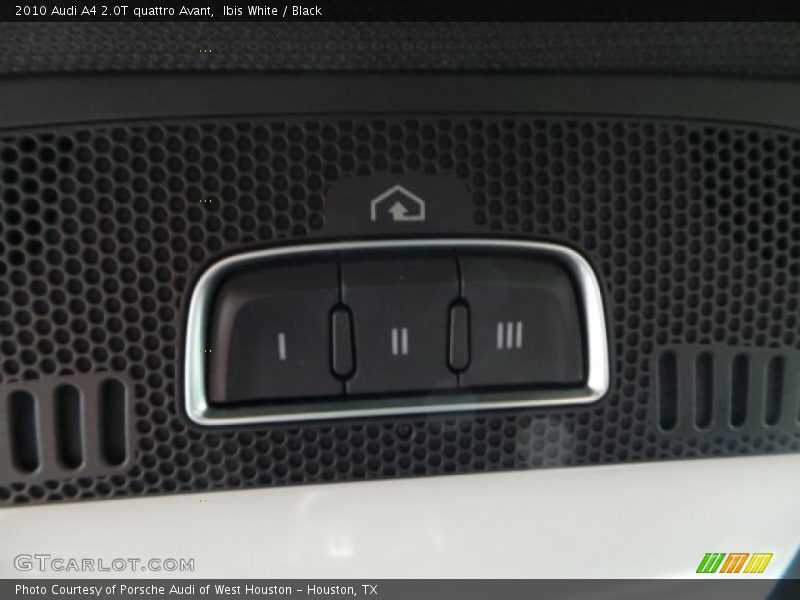 Ibis White / Black 2010 Audi A4 2.0T quattro Avant