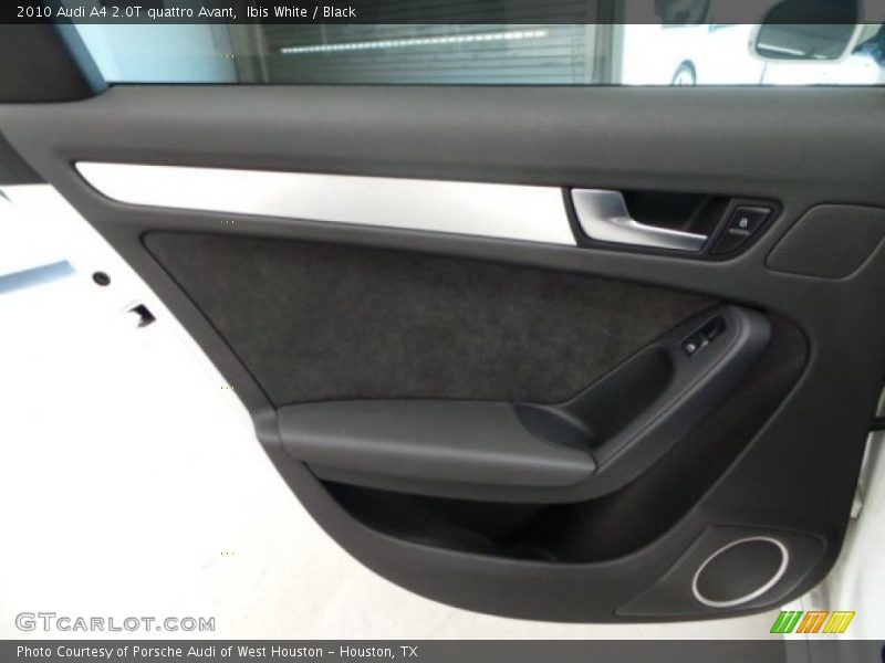 Ibis White / Black 2010 Audi A4 2.0T quattro Avant