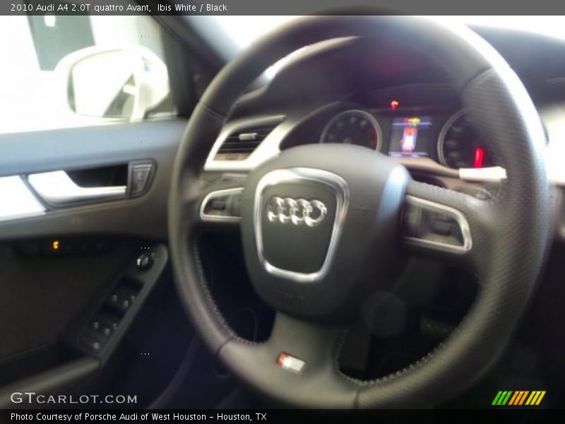 Ibis White / Black 2010 Audi A4 2.0T quattro Avant