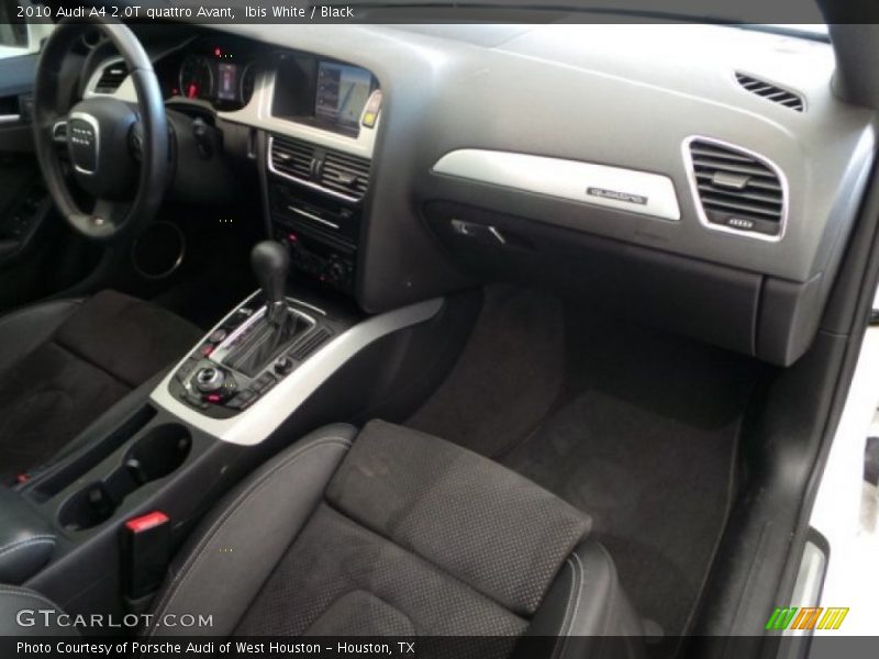 Ibis White / Black 2010 Audi A4 2.0T quattro Avant