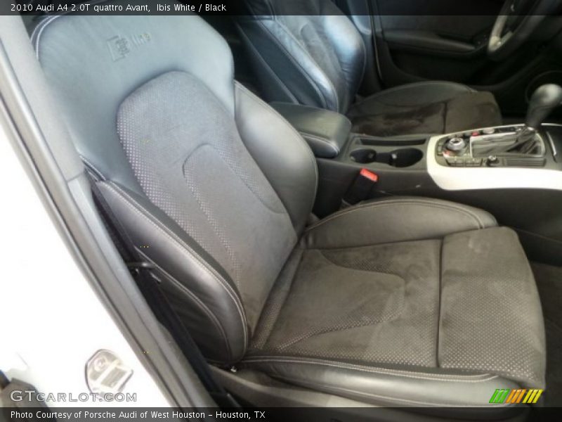 Ibis White / Black 2010 Audi A4 2.0T quattro Avant