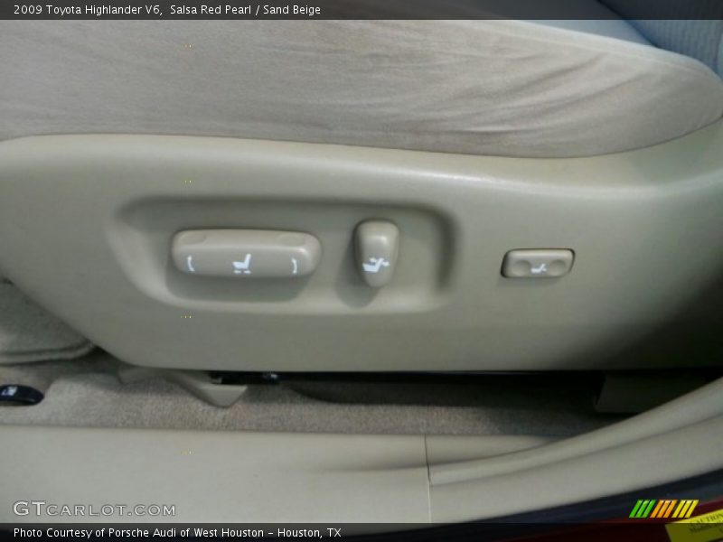 Salsa Red Pearl / Sand Beige 2009 Toyota Highlander V6