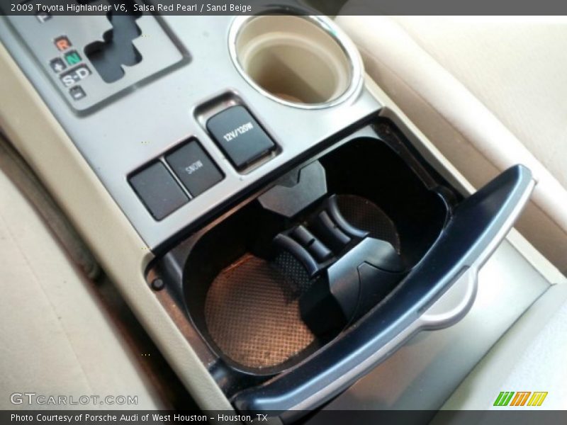 Salsa Red Pearl / Sand Beige 2009 Toyota Highlander V6