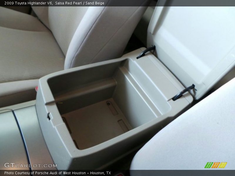 Salsa Red Pearl / Sand Beige 2009 Toyota Highlander V6