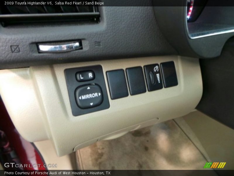 Salsa Red Pearl / Sand Beige 2009 Toyota Highlander V6
