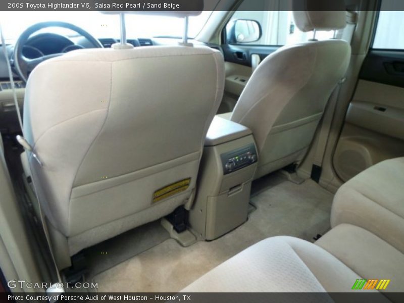 Salsa Red Pearl / Sand Beige 2009 Toyota Highlander V6