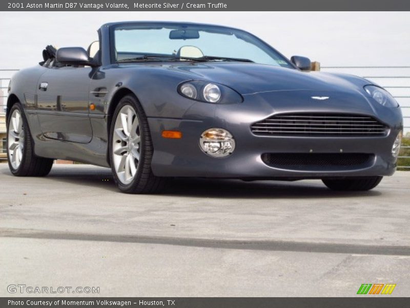 Meteorite Silver / Cream Truffle 2001 Aston Martin DB7 Vantage Volante