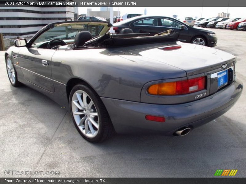 Meteorite Silver / Cream Truffle 2001 Aston Martin DB7 Vantage Volante