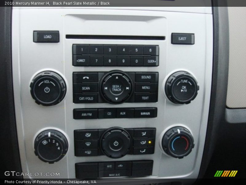 Black Pearl Slate Metallic / Black 2010 Mercury Mariner I4