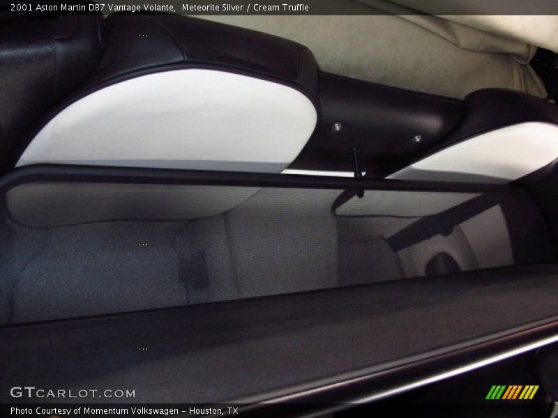 Rear Seat of 2001 DB7 Vantage Volante