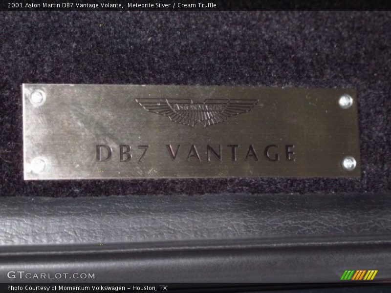  2001 DB7 Vantage Volante Logo