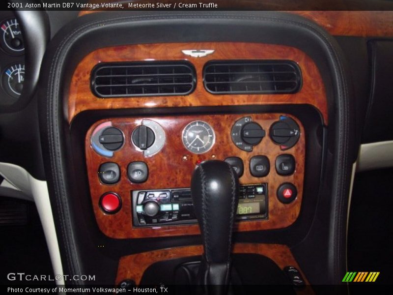 Controls of 2001 DB7 Vantage Volante