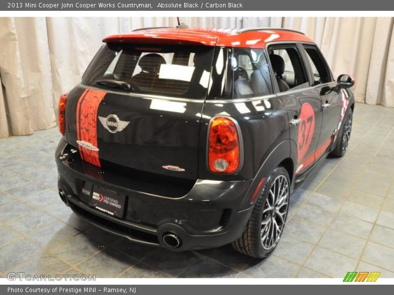 Absolute Black / Carbon Black 2013 Mini Cooper John Cooper Works Countryman