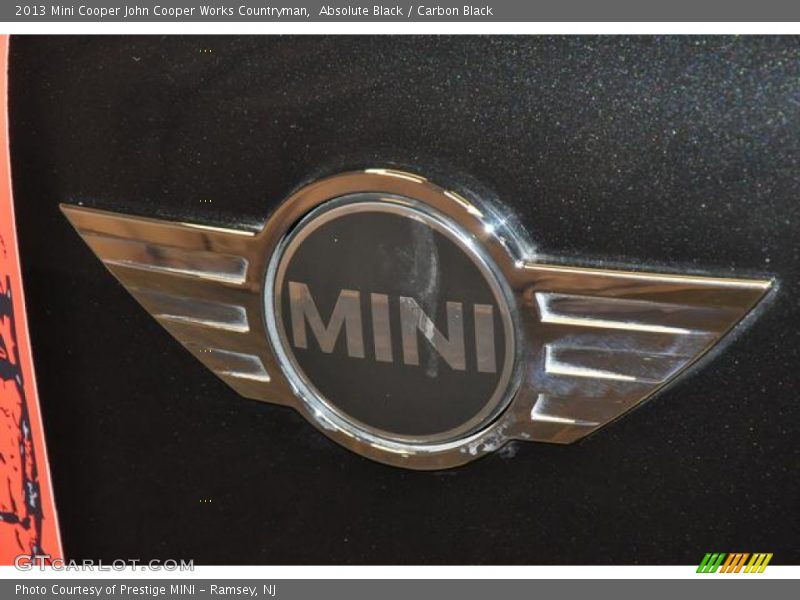 Absolute Black / Carbon Black 2013 Mini Cooper John Cooper Works Countryman