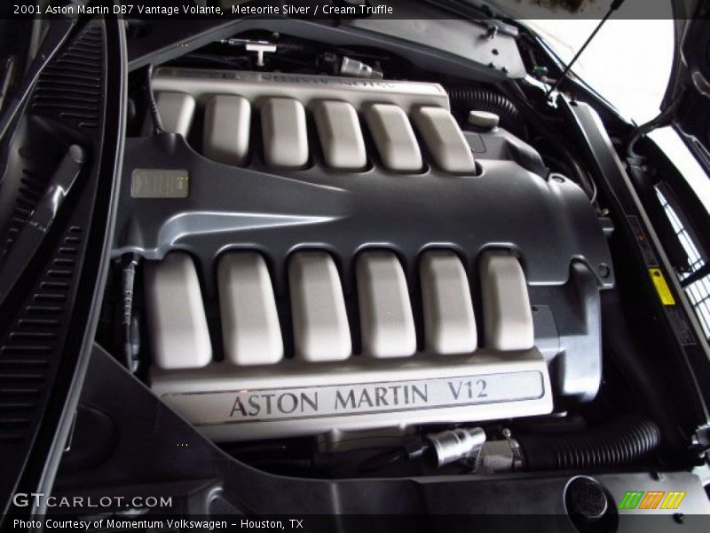  2001 DB7 Vantage Volante Engine - 6.0 Liter DOHC 48-Valve V12