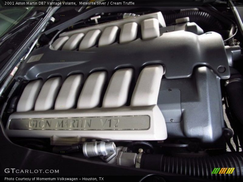  2001 DB7 Vantage Volante Engine - 6.0 Liter DOHC 48-Valve V12