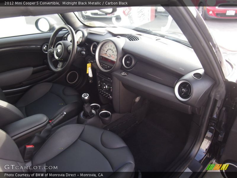Midnight Black Metallic / Carbon Black 2012 Mini Cooper S Convertible