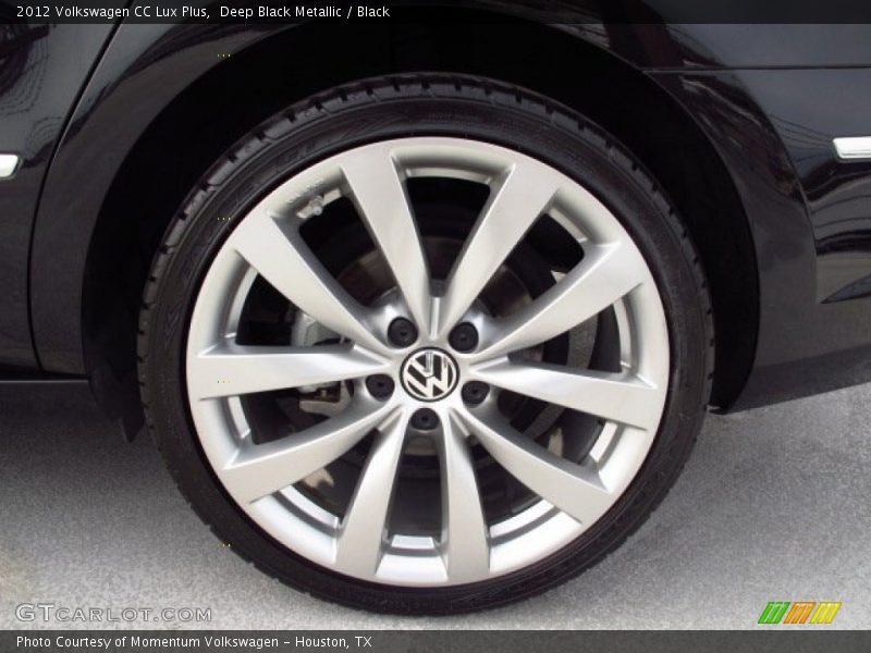 Deep Black Metallic / Black 2012 Volkswagen CC Lux Plus