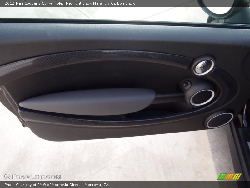 Midnight Black Metallic / Carbon Black 2012 Mini Cooper S Convertible