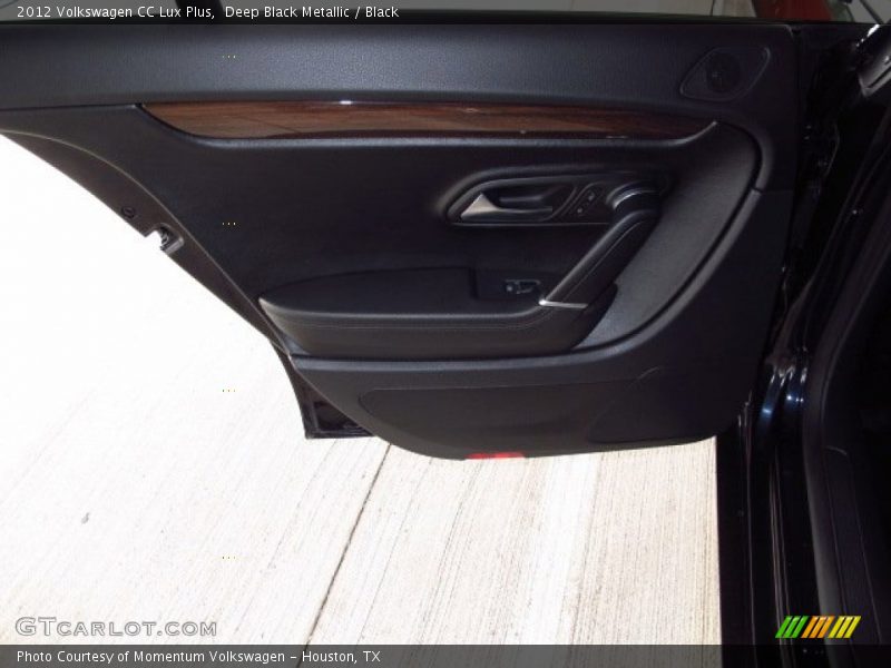 Deep Black Metallic / Black 2012 Volkswagen CC Lux Plus