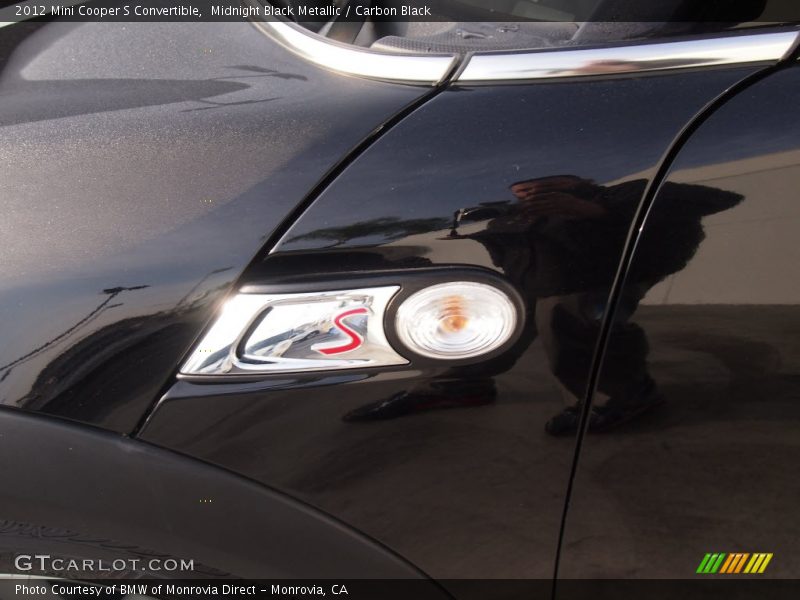 Midnight Black Metallic / Carbon Black 2012 Mini Cooper S Convertible