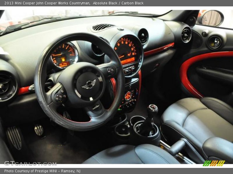  2013 Cooper John Cooper Works Countryman Carbon Black Interior