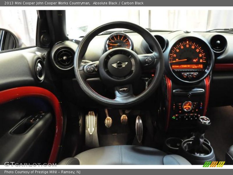 Dashboard of 2013 Cooper John Cooper Works Countryman