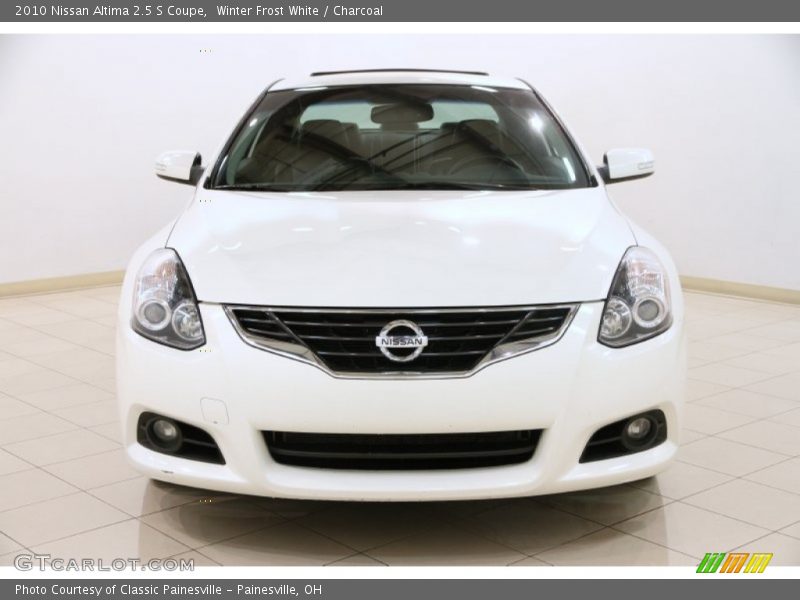 Winter Frost White / Charcoal 2010 Nissan Altima 2.5 S Coupe